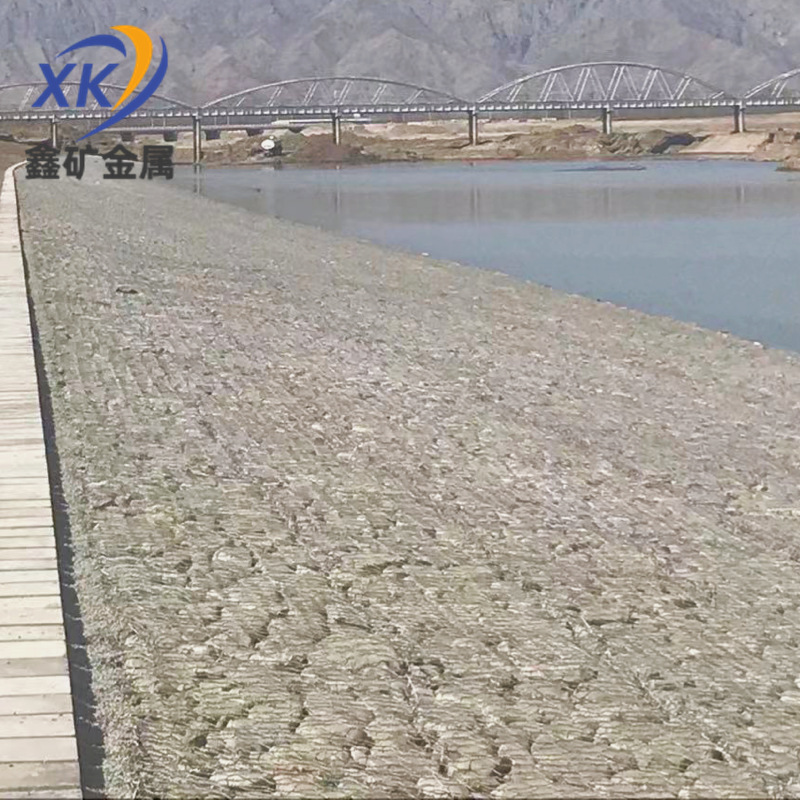 Customized Guben Gabion Net River Gabion Net Iron Wire Hexagonal Net Flood Control Reynolds Pad Stone Cage Net Cage Lead Wire Cage