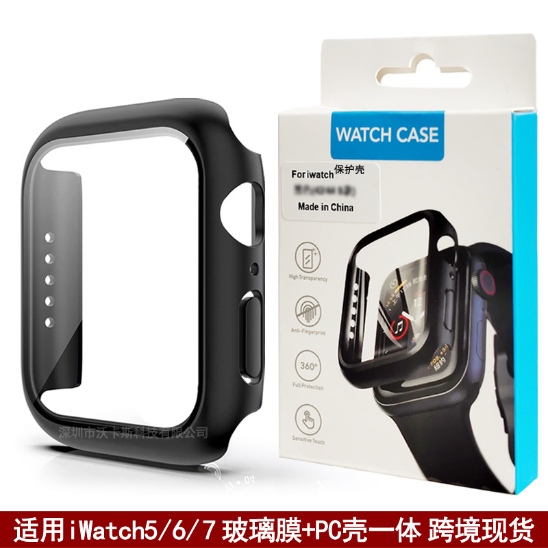 Защитный чехол для Apple Watch 6/7/9/10, защитный чехол для Apple 8, пленка для часов
