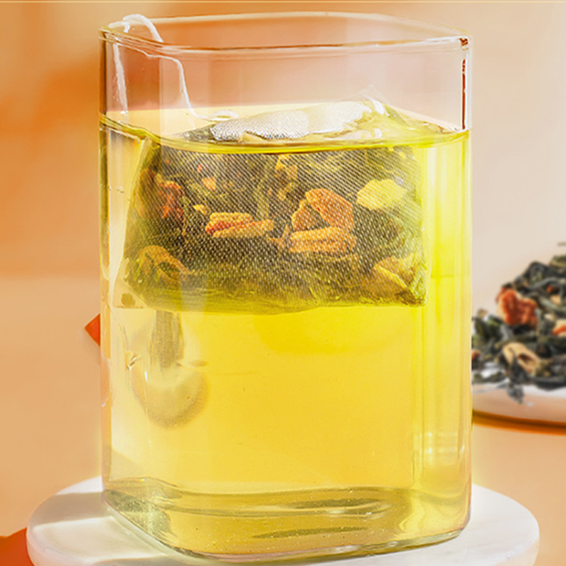 Peach Oolong Tea Triangular Bag Tieguanyin Tea Bag Herbal Fruit Tea White Peach Oolong Tea Spot Wholesale