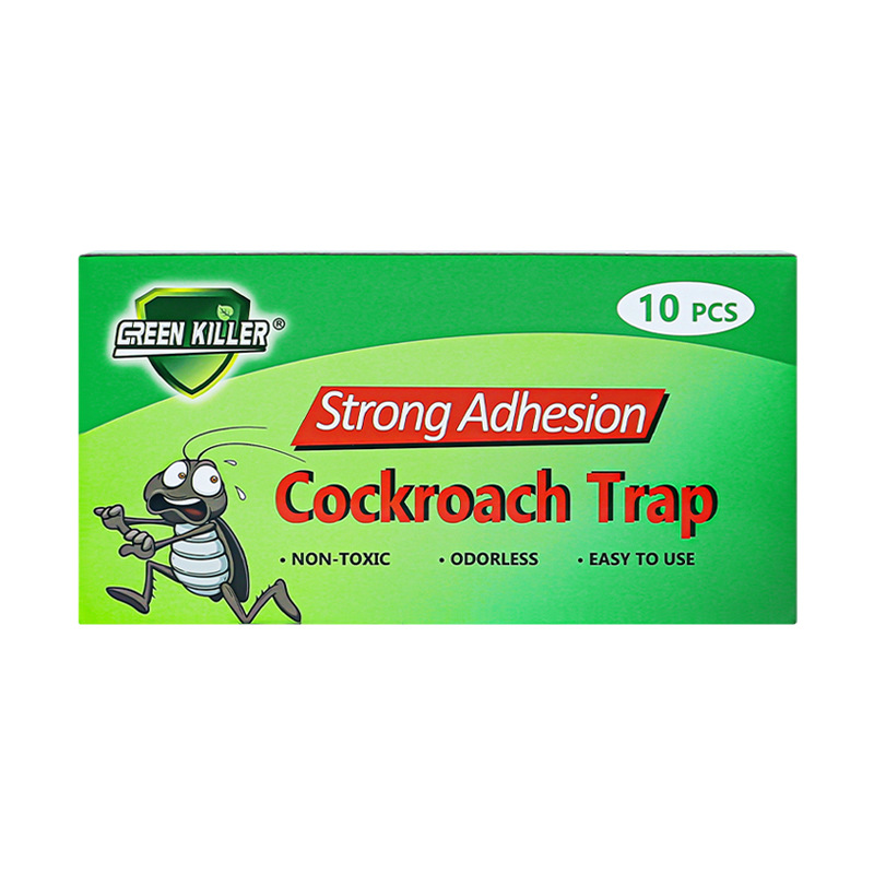 Foreign Trade Export English-Style Cockroach House Practical Cockroach Killer Trap Lure Sticker Wholesale Green Cockroach Repellent
