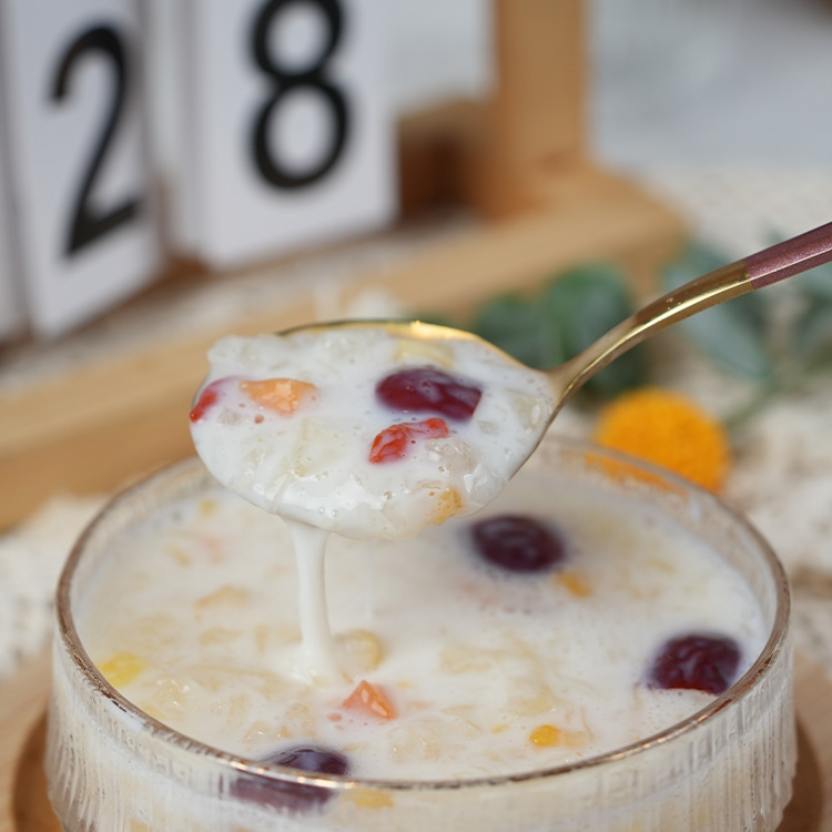 Qianqianduo Bulk Gutian Tremella Source Manufacturer Freeze-Dried Tremella Soup Ready-To-Eat Nutritious Breakfast Freshly Stewed Wholesale