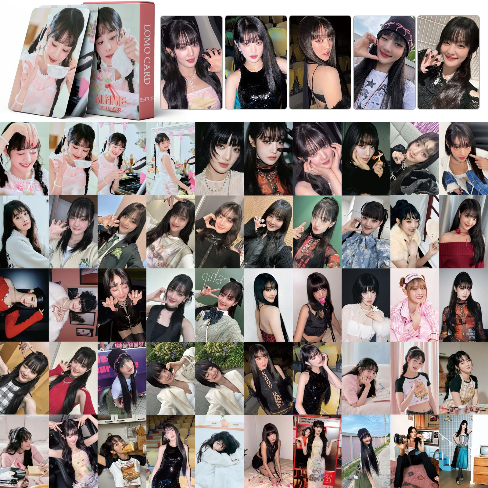 in stock 55 GIDLE MINNIE CARDS 2025 SEASON'S GREETINGS CARDS MINNIE