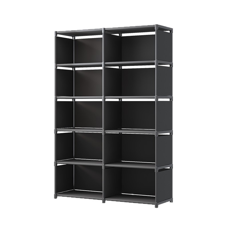 Simple Bookshelf Floor-Standing Bookcase Simple Student Children's Creative Storage Cabinet Storage Cabinet Storage Dust-Proof Integrated Bookcase