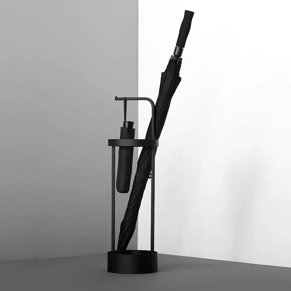 Household door umbrella rack storage rack umbrella tube commercial entrance draining umbrella bucket umbrella rack household storage rack umbrella