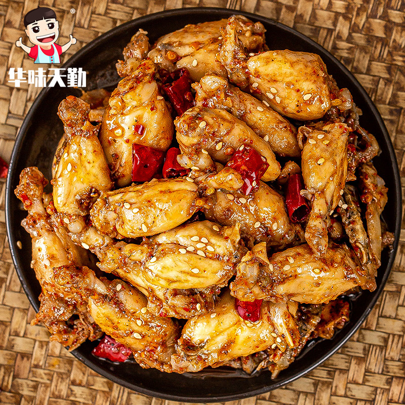 Sichuan cold eating bullfrog frog spicy frog leg meat Internet Celebrity Snack Snack Factory wholesale direct sales