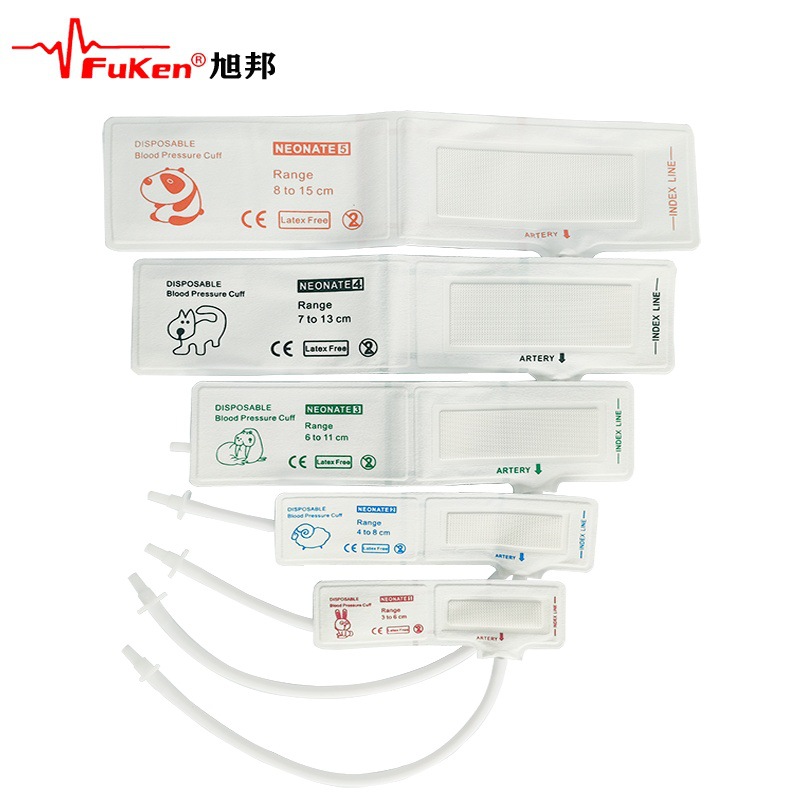 Одноразовый манжет для измерения артериального давления, ветеринарный манжет для измерения давления, расходные материалы для измерения давления