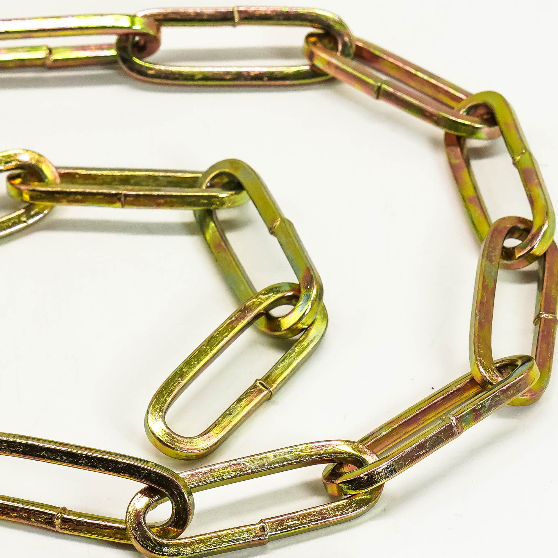 Iron Chain Lock Glass Door Chain Lock Household Tricycle Chain Lock Drag Padlock