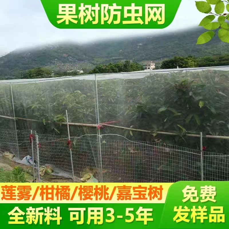 Insect-Proof net 40 mesh 80 mesh vegetable greenhouse thickened fruit tree plant pig farm insect-proof net cover grasshopper breeding insect-proof net