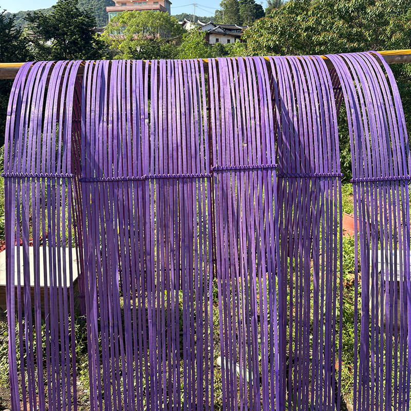 In stock bamboo row processing bamboo strip bamboo strip soft bamboo strip bamboo floral device wedding decorations bamboo products