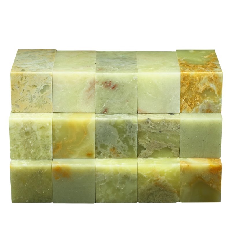 Qingtian Stone Practice Stamps Stone Stamps Seal Stamps Stone Raw Stone Carving Stone Various Specifications Seal Cutting Stamps