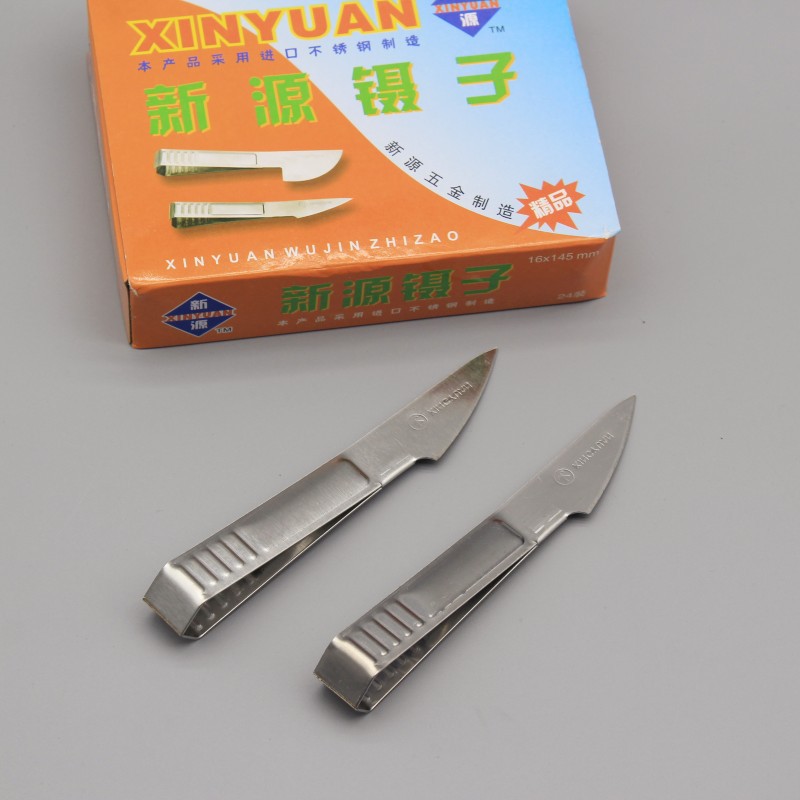 Многофункциональный утолщенный зажим из нержавеющей стали для свиного волоса, зажим для гусиного пера, инструмент для удаления свиного волоса для овощного рынка, оптовая продажа