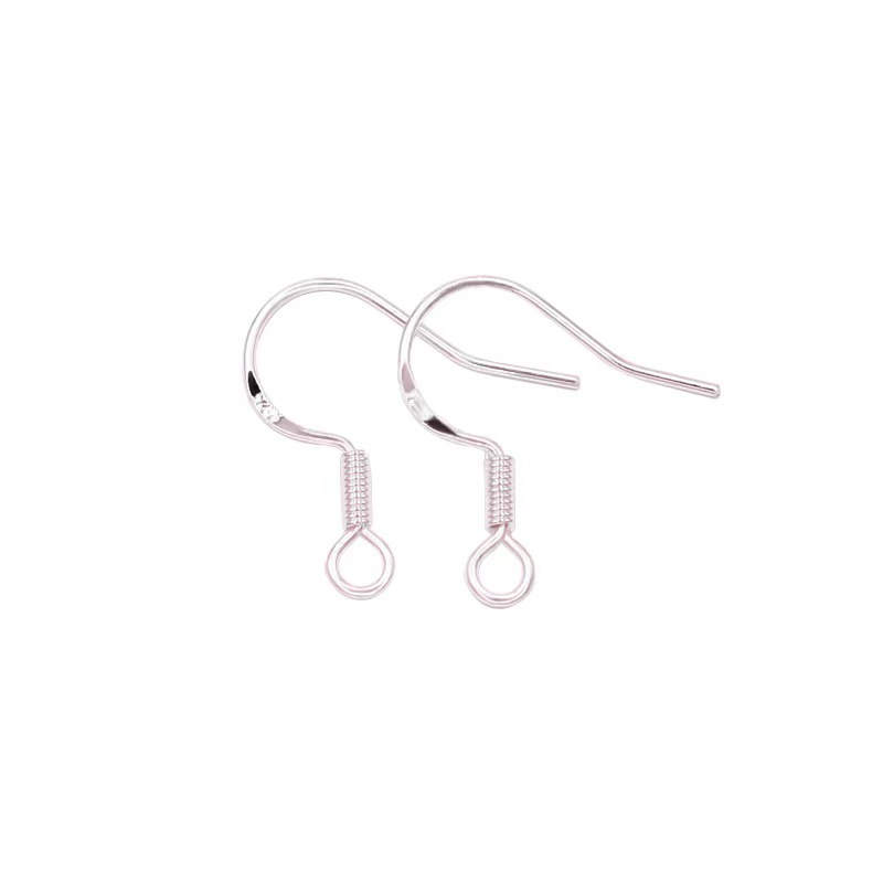 Ear Hook Color-retaining Electroplated Nickel-free Earrings Earrings Earrings Accessories Copper Engraved 925 Small Ear Hook DIY Earrings Accessories