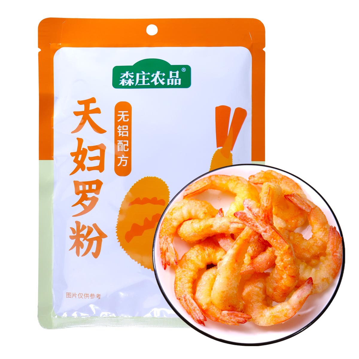 Senzhuang Farm Products Tempura Powder Fried Vegetables Japanese Fried Small Crisp Meat Powder Bread Crumbs Pork Crispy Tender Fried Powder