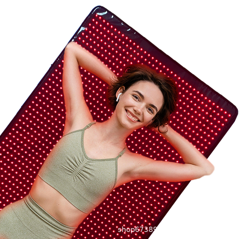 New Yoga Mat 1.8m Physiotherapy Red Light Plus Infrared Easy to Carry Yoga First