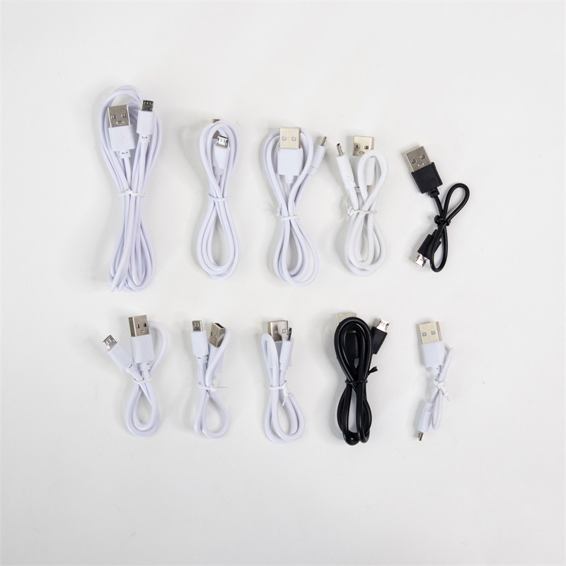 Manufacturer Wholesale 20cm Data Cable Android Pvc Android Charging Cable USB Charging Cable Small Fan Accessory Cable Fast Charging