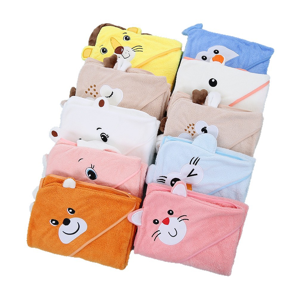 Manufacturer Customized Cross-Border Baby Blanket, Spring and Autumn Style Newborn Swaddling Towel, Swaddling Bath Towel