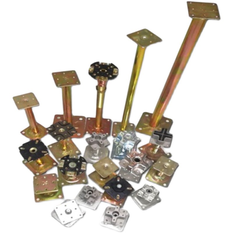 All-steel anti-static floor bracket machine room floor accessories overhead floor bracket adjustable support beam keel