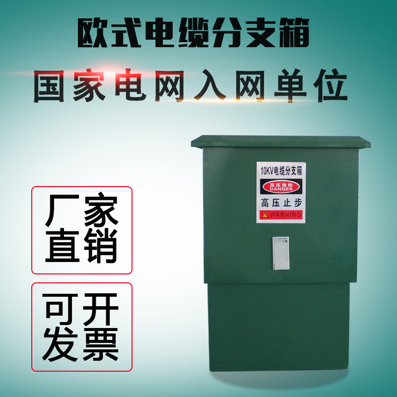 10Kv European Cable Branch Box One in and One Out Dfw-12/630 Outdoor High Voltage Stainless Steel Plug-In Tap Box