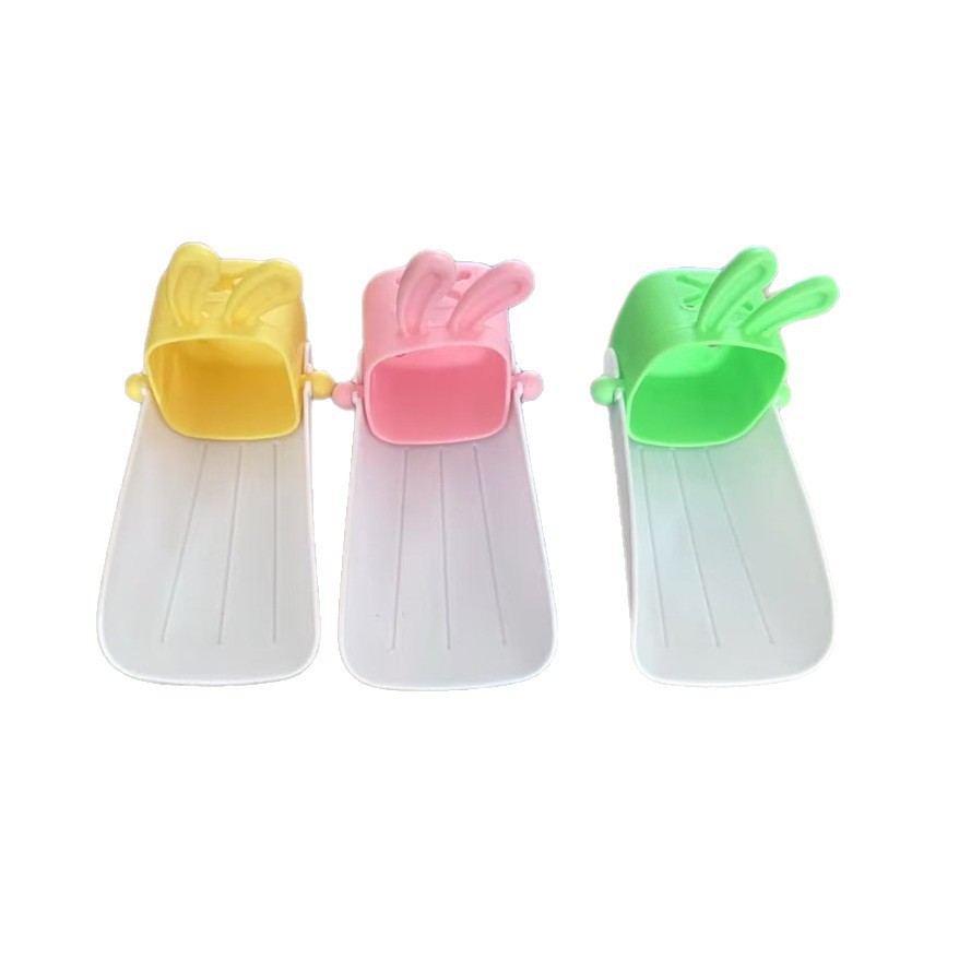 Rabbit Children's Faucet Extender Splash-Proof Kitchen Bathroom Faucet Extender Cute Rabbit Water Guide