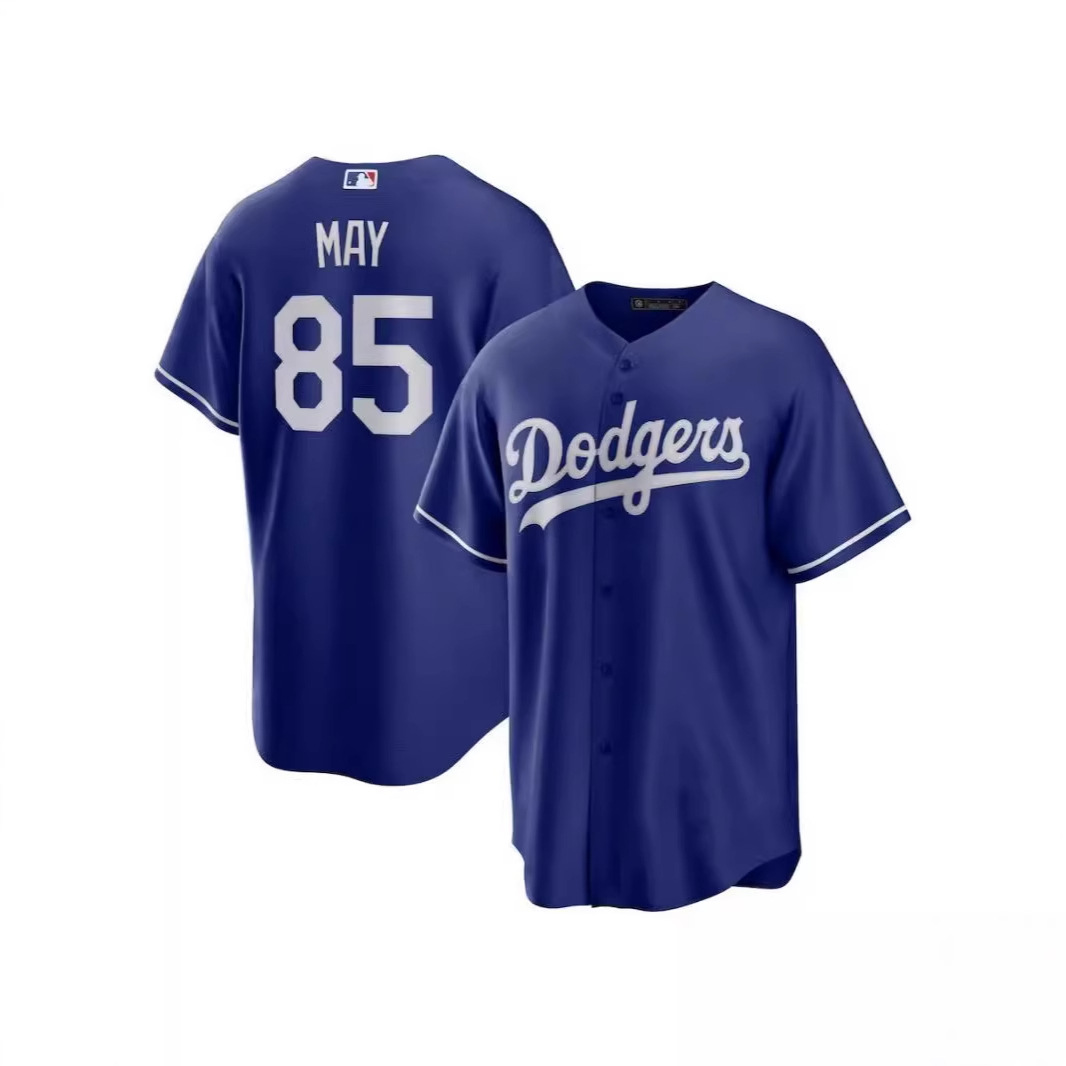 2025 Cross-Border Baseball Jersey Short-Sleeved Training Fashion Button Baseball Jersey Game Men's Cloud Disk Jogging T-Shirt