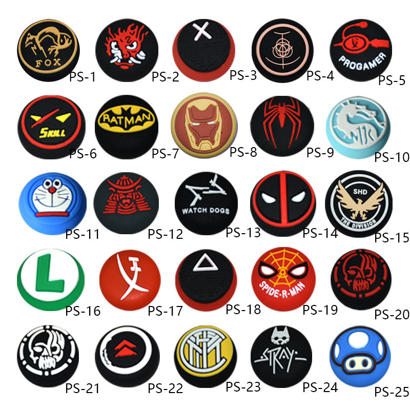 Подходит для ручки Ps4/Ps5 3D джойстик колпачок защитный силиконовый колпачок