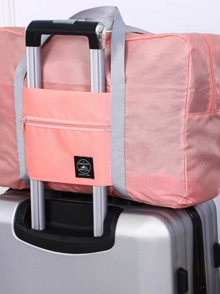 Korean Version Second-Generation Airplane Bag Large-Capacity Travel Bag Foldable Storage Bag Waterproof Travel Storage Bag Wear-Resistant and Lightweight