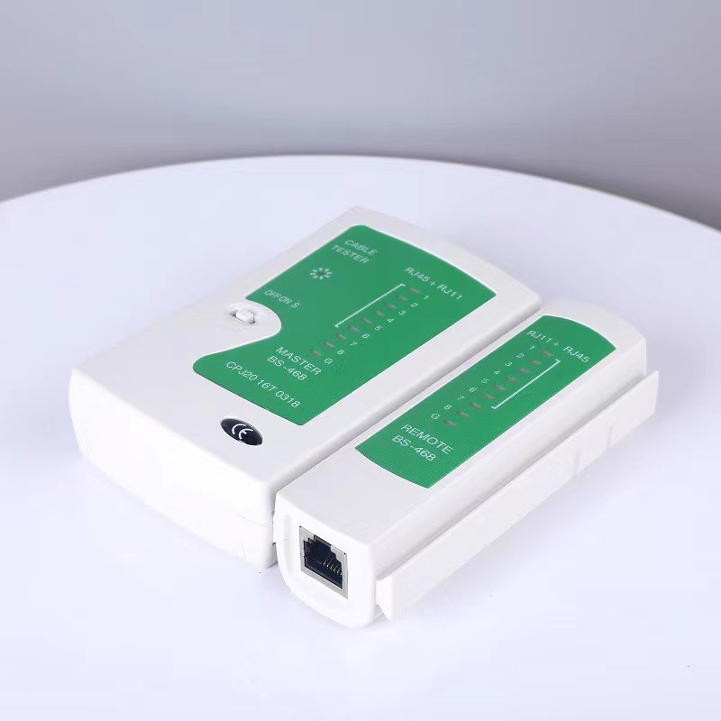 White Network Cable tester network cable telephone line Cable tester RJ45 RJ11 Network Cable tester