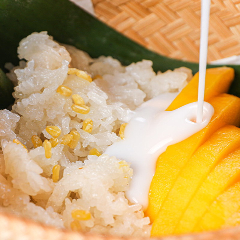 Source factory direct wholesale Hongye Thailand ivory glutinous rice 500 grams long glutinous rice 1kg with rice dumplings