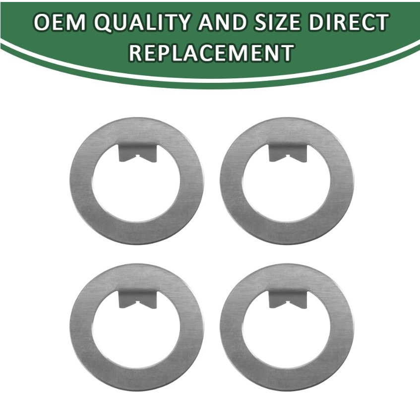 4 Pack 1 inch inner diameter 304L stainless steel trailer anti-loose gasket trailer stainless steel gasket