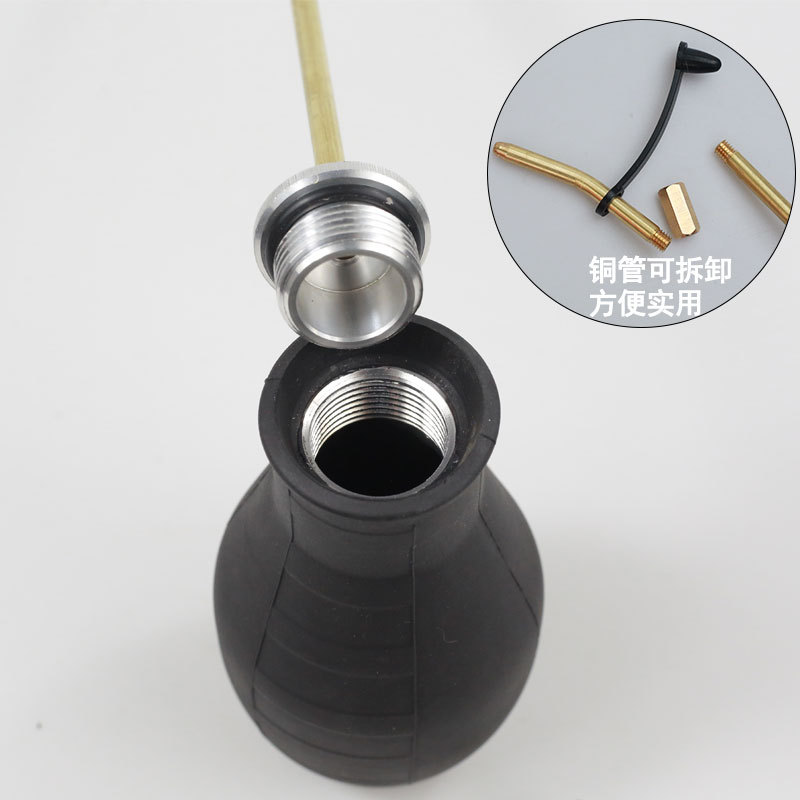 Large capacity copper tube powder sprayer termite killing powder ball cockroach ant powder diatomite spray gun insecticidal powder sprayer