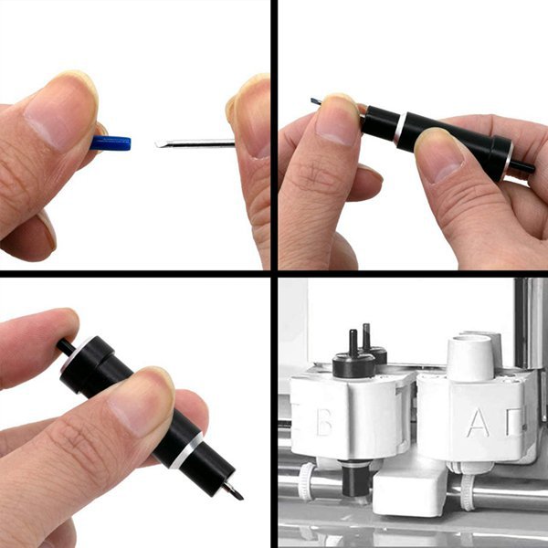 Black Roland engraving cutter fine standard cutting blade deep cut air knife shell cutting machine engraving machine