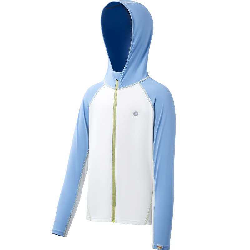 KK Tree Original Yarn Children's Sunscreen Clothing for Boys and Girls Summer Anti-UV Cool Breathable Outdoor Sports Skin Clothing