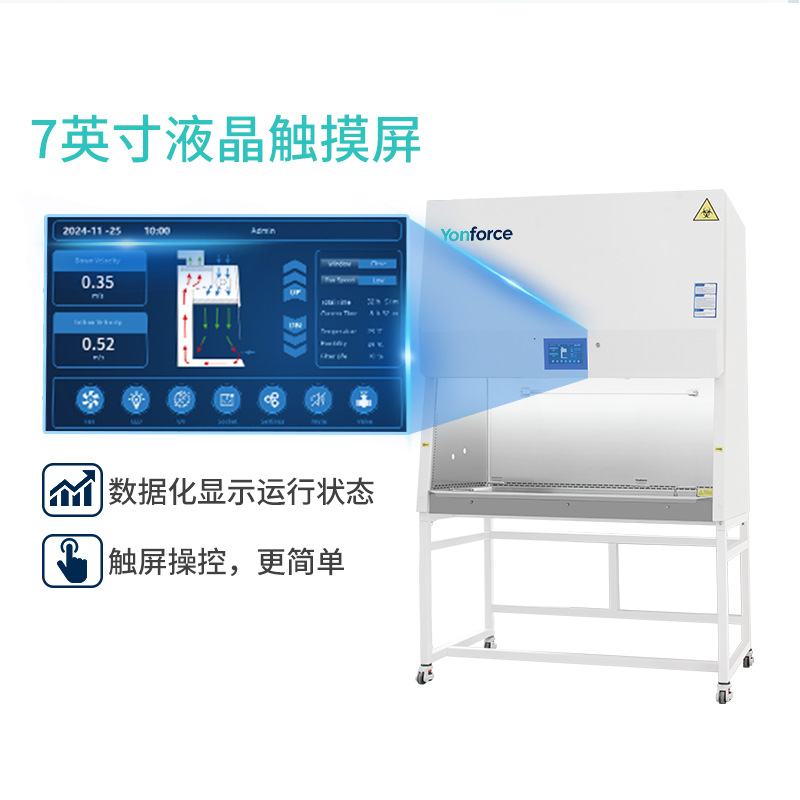 A2B2 Single, Double, and Triple-Person Ce Certified Fda Certified Laboratory All-Steel Level 2 Biological Safety Cabinet