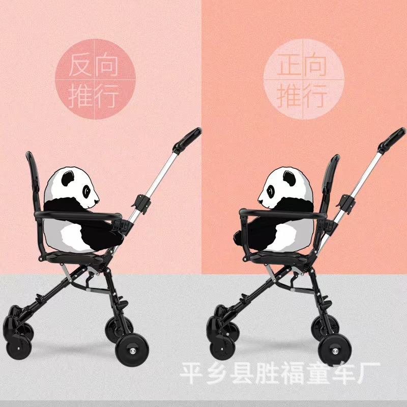 Manufacturer Supplies Two-Way Stroller, a Baby Stroller That Can Sit and Lie Down, Lightweight Foldableable Baby Stroller to Prevent Rollover