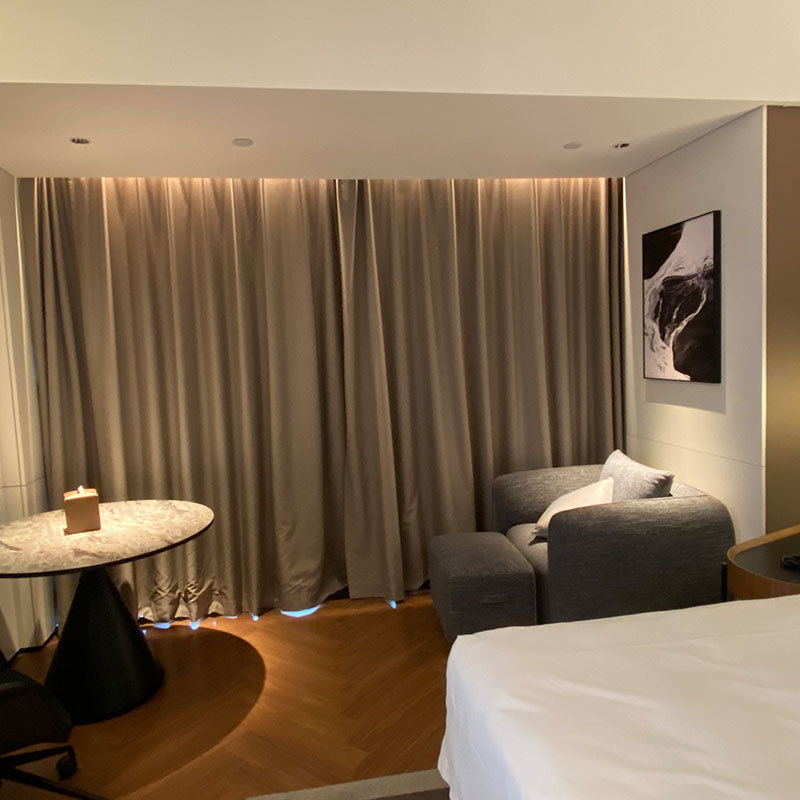 Inter-City Hotel Curtains, Chain Hotel Curtains, Huazhu Hotel Group Curtains, Hotel Blackout Curtains