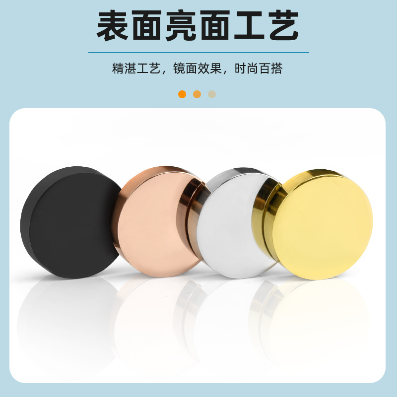Thickened Copper Mirror Nails, Advertising Nails, Decorative Caps, Glass Mirror Decorative Covers, Glass Fixing Screws, Cover-Up Caps