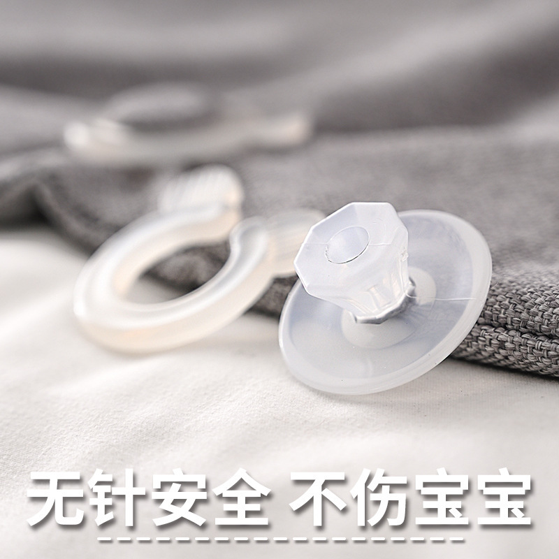 Quilt Fixer Anti-running Quilt Cover Sheet Non-slip Clip Needle-free Safety Traceless Buckle Household Card Quilt Clip Curtain Shorter