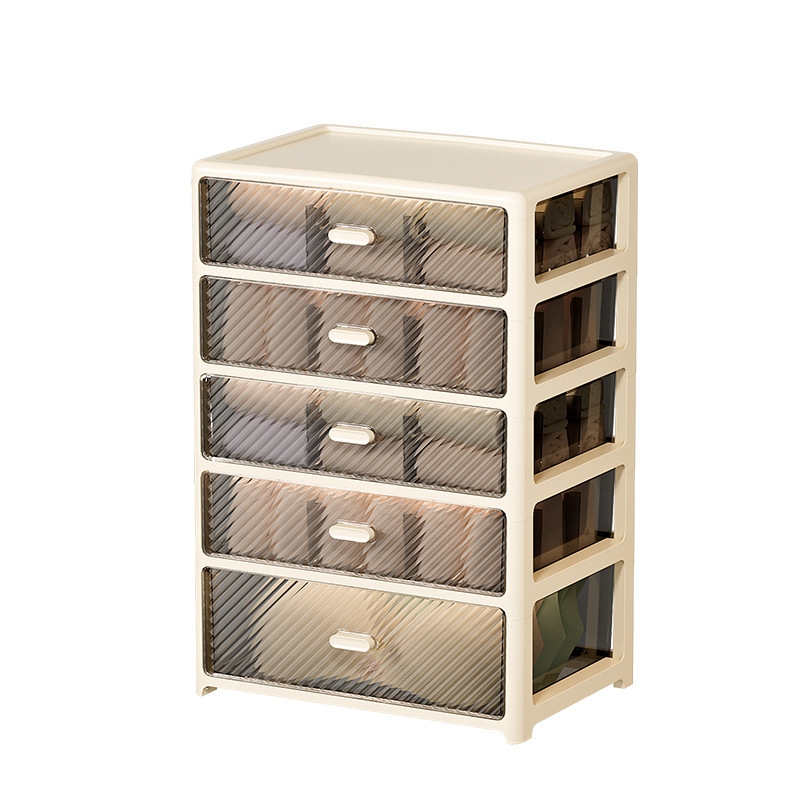 Underwear Storage Box for Home Bedroom High-Value Storage Cabinet Underwear Underwear Socks Three-In-One Drawer Storage Box