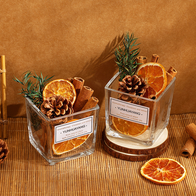 Natural Cinnamon Fireless Aromatherapy Boutique Handmade Candles DIY Materials Homemade Creative Aromatherapy Decorations
