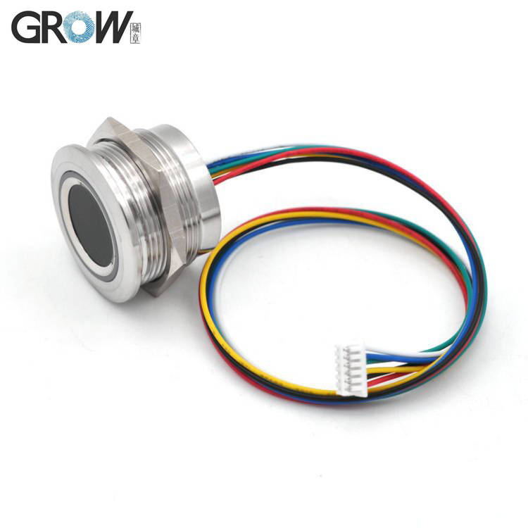 Chengzhang Technology R503-5V Waterproof Fingerprint Collection Module Colorful Light Ring Fingerprint Module Stainless Steel Shell