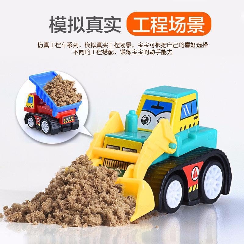 Cross-border mini Huili car children's toy car boy's fall-resistant animal car wholesale temu generation hair