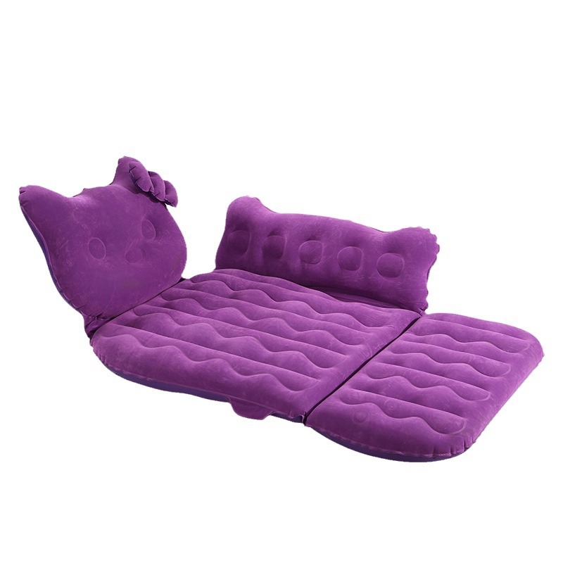 Oxford cloth car inflatable bed 3/7 points dual-purpose children's baby car sleeping mat self-driving car air mattress