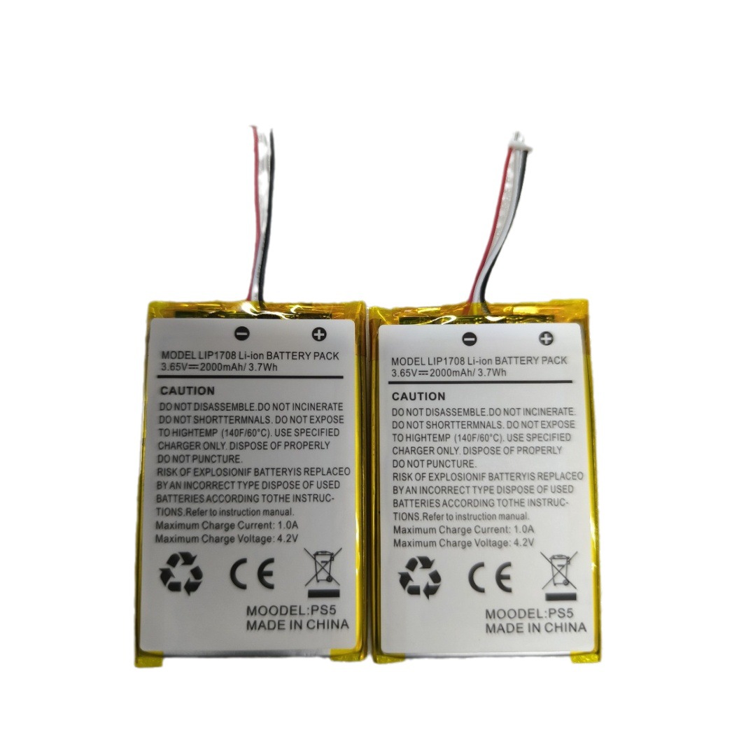 For Sony PS5 LIP1708 gamepad Built-in 2000mAh capacity PS5 lip1708 battery