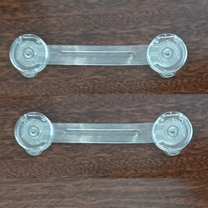 Детский замок для ящиков, прозрачный длинный замок для шкафов