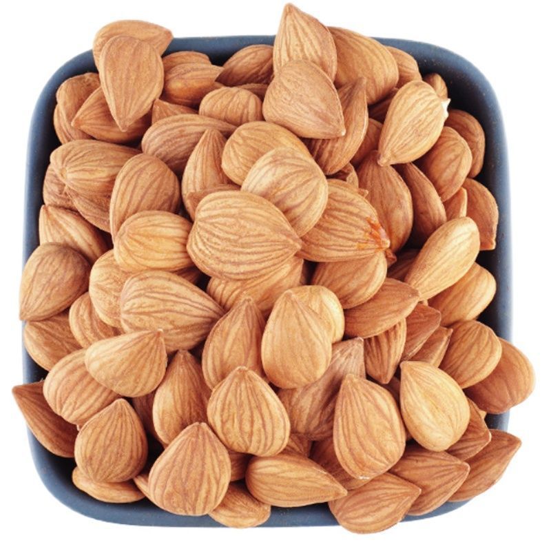 Wholesale Xinjiang Almonds Dryed Original Large Almonds Smoked Original Color Sweet Almond Nuts Snacks for Pregnant Women Cooked Almonds