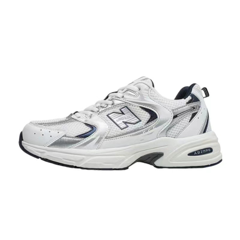 Versatile Dad Shoes, Fashionable Breathable Height-Increasing Shoes, Thick-Soled Sports Shoes for Men and Women, Classic N-Shaped Running Shoes for Couples, Wholesale