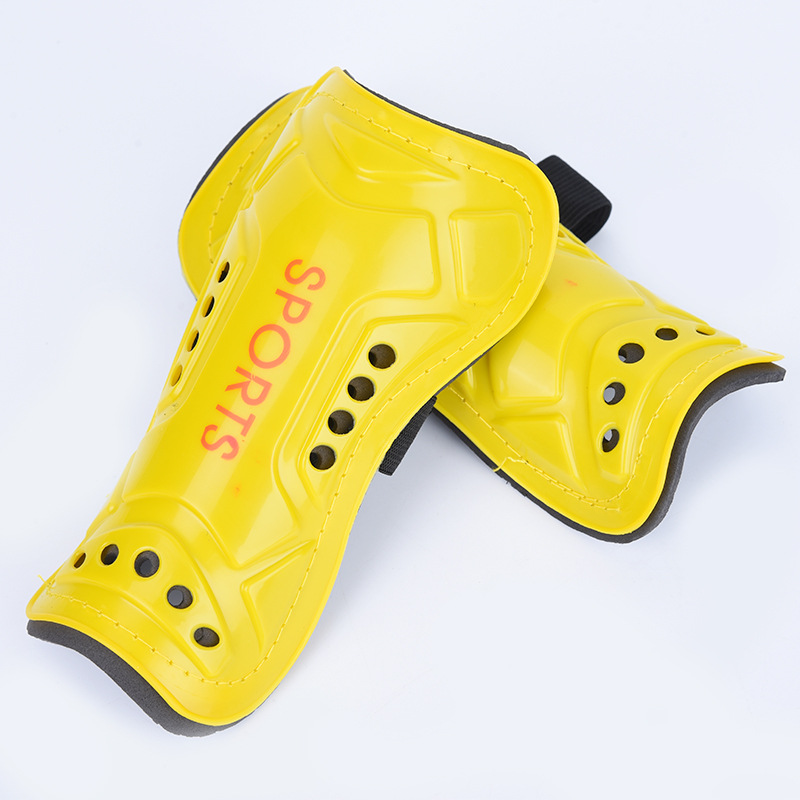 Soccer Leg Guard with Holes Breathable Strap for Children and Adults Leg Guard Insert Leg Guard Soccer Equipment Leg Guard