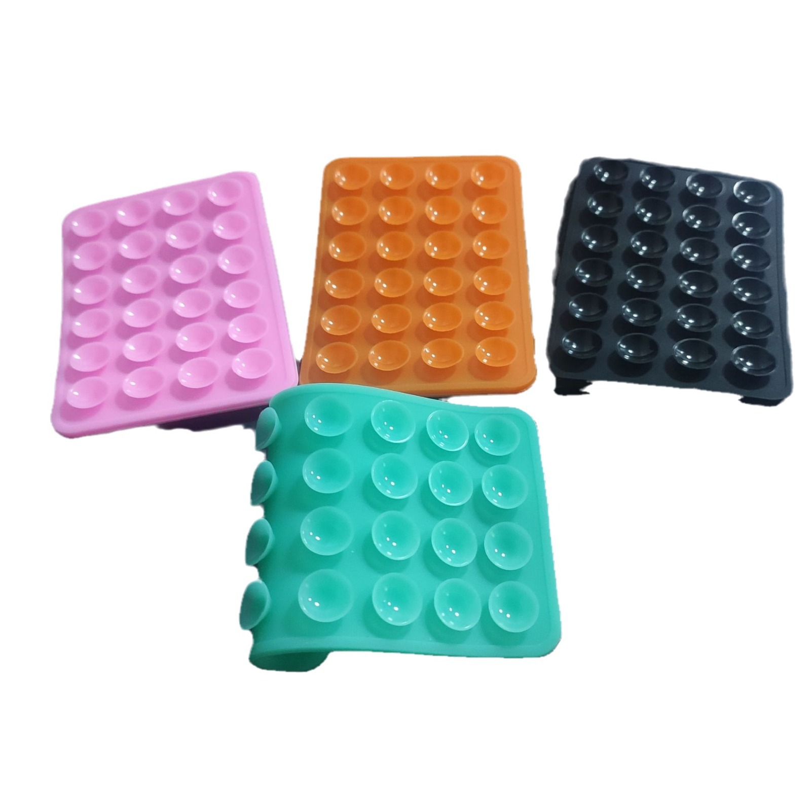Cross-border explosions silicone double-sided suction cup 24 square suction cup mobile phone holder mobile phone sticker tablet computer non-slip