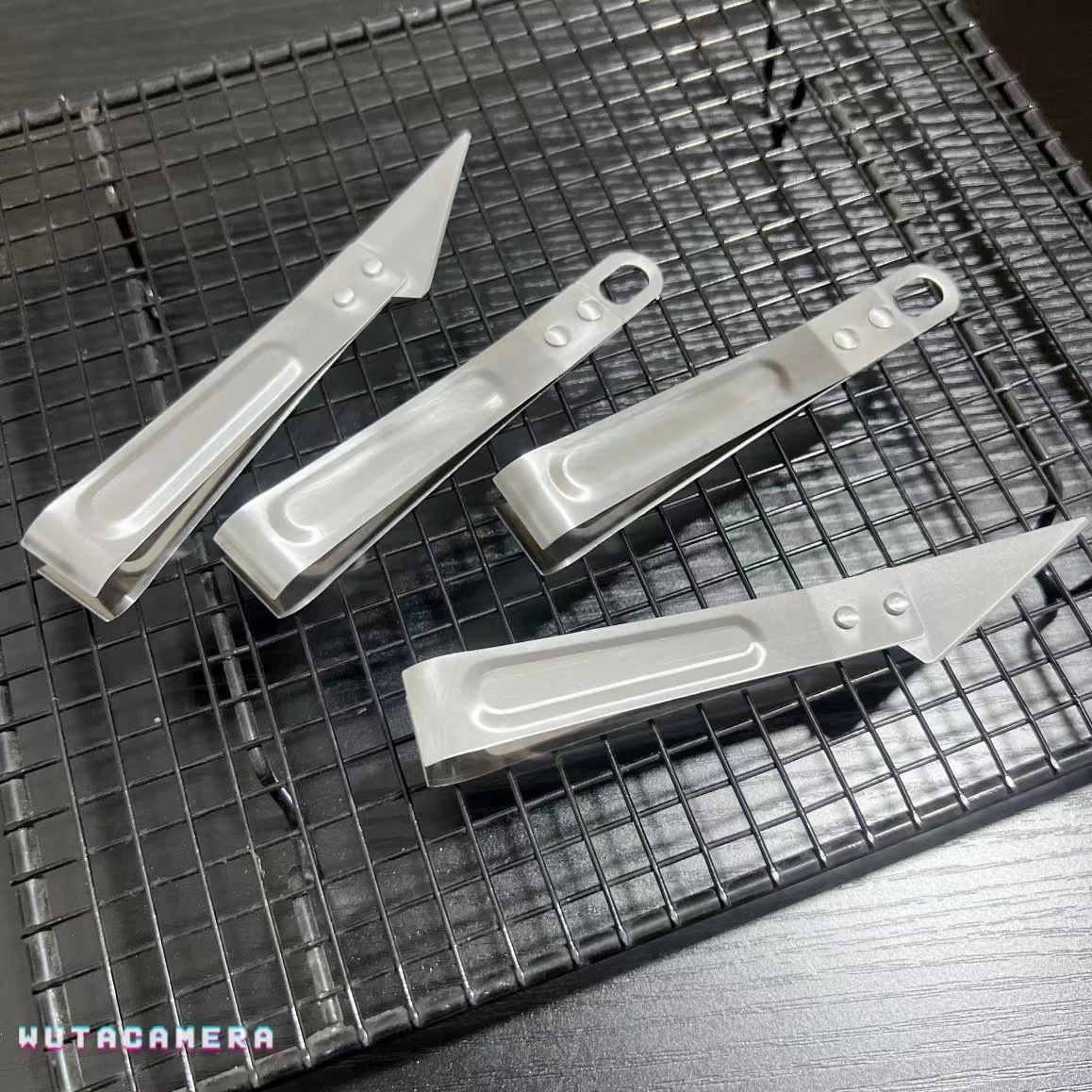 Поставка нержавеющая сталь зажим для чеснока маринованной рыбы зажим для свиного волоса зажим для гусиного пера зажим для утиного пера зажим для бороды зажим для куриного пера