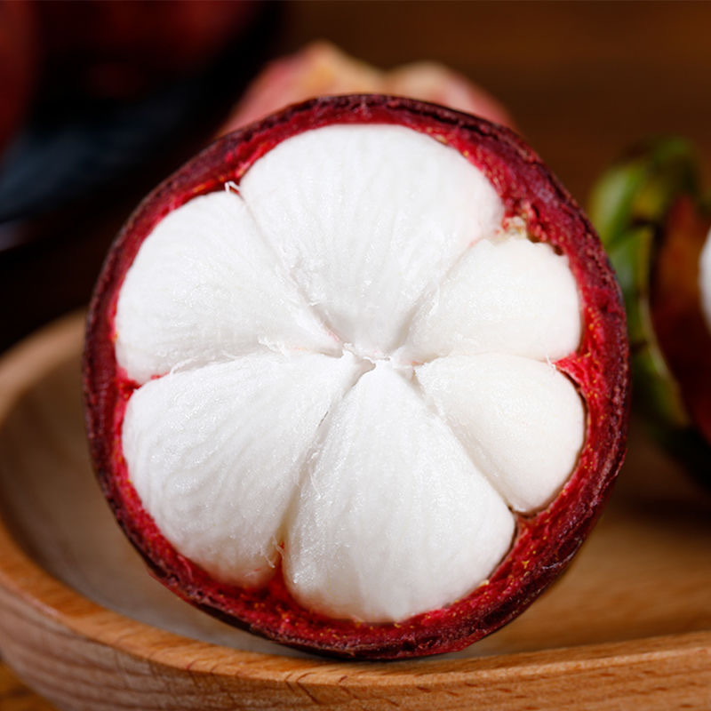 Sf Express Free Shipping Thailand Imported Fresh 5A Large Mangosteen Seasonal Tropical Fruit Freshly Picked Whole Box Wholesale